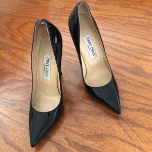Black Patent Pumps - Jimmy Choo